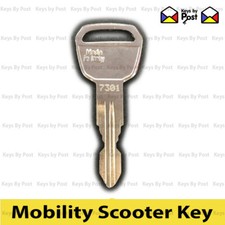 1xKey Days Strider Invacare, Lynx L3,L4,Colibri, Careco, Mobility Scooter 7301