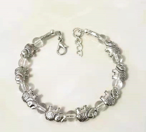 Ladies bangle tibetan - bangle, silver