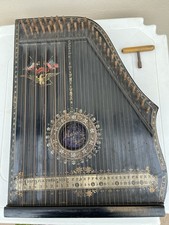 Antique Auto Harp Guitar Zither Mandolin From The Early 1900’s Anglo American