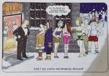 How To Be British No.13, Vintage Postcard