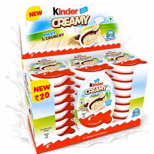 Full box kinder creamy - box,