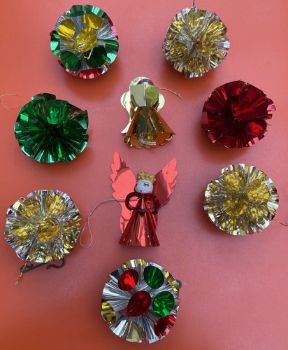 Vintage retro 1970s foil - 9,