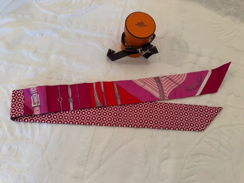 Hermes twilly pink - pink, 100%