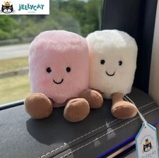 Jellycat Amuseables Marshmallows Plush - Pink White,Tags+Dust Bag,Christmas Gift