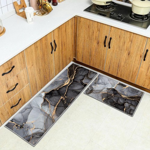 Kitchen rug pieces non slip - non,