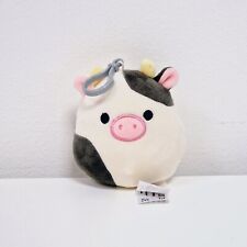 Squishmallow Connor The Cow Clip Keyring Mini Kelly Toy 4 inches OG Original