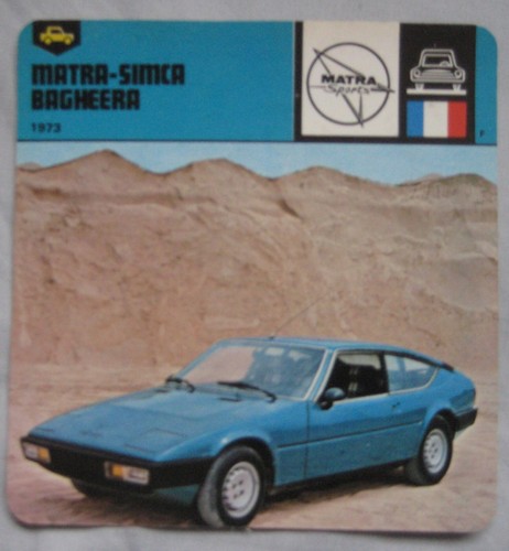Matra simca bagheera - bagheera,