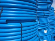 32M BLUE MDPE PLASTIC MAINS