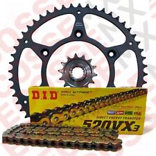 GAS GAS EC250 EC300 21-22 DID GOLD VX3 X-Ring Chain & JT Steel Sprocket Kit