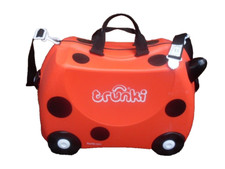 Trunki Harley The Ladybird Sit  And Ride Case With Strap And Key - Used  #249