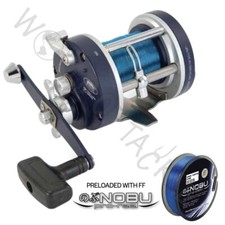 Beachcaster Multiplier Reel Lineaeffe GTL300 for Pier Boat Sea Fishing 25lb Line