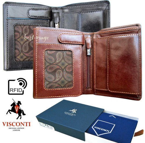 Men real leather wallet - leather,