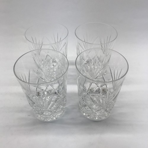 Set cut crystal whisky - of,