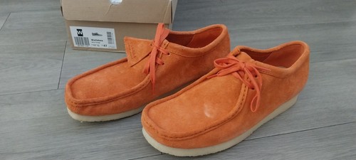 Clarks wallabee burnt - clarks,