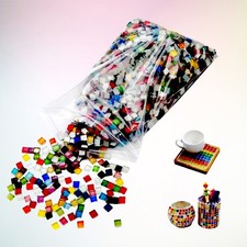 200 Pcs Mini Square Mosaics