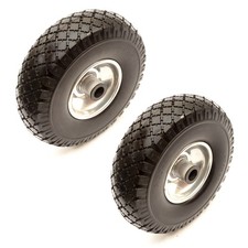 2x 10 Inch 260x85 PU Wheel