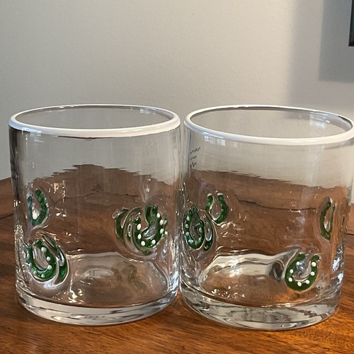 Green horseshoe inlay double - horseshoe,