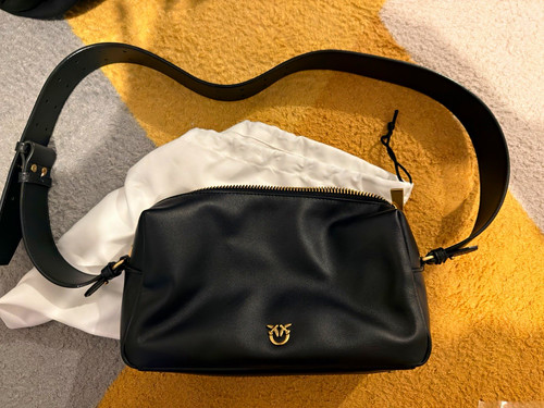 Pinko love bag - love, black