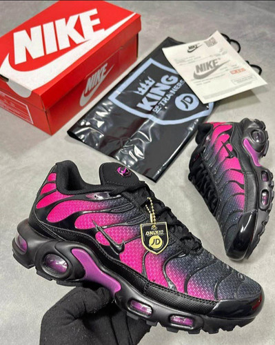 Nike air max plus - max, black/pink