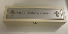 Christening Certificate Box