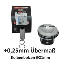 Piston +0.25mm oversize ø21mm