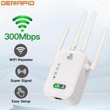 300m Wifi Repeater, 2.4ghz Signal Booster, Wireless Amplifier for Home & Office