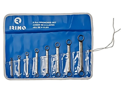 021221 wrench set ring - -mouth, 8