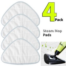 4 Pack Steam Mop Pads for H2O