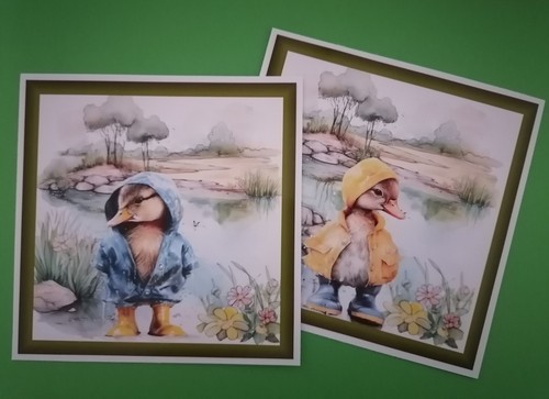 Card making topper - making,