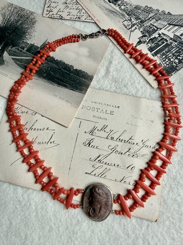 Victorian 800 silver coral - 800,