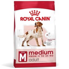 Royal Canin Medium Adult Dry Dog Food 4kg - BBE 21/8/25