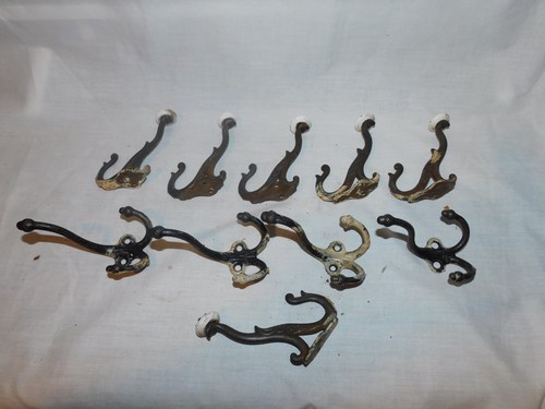 Antique victorian hooks - hat, or