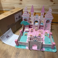 Wooden Pink FAIRY CASTLE Fun