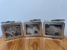 MAYA ROAD FRESH CHIPBOARD SHAPES-VARIOUS SIZES & SHAPES IN SILVER METAL STORAGE