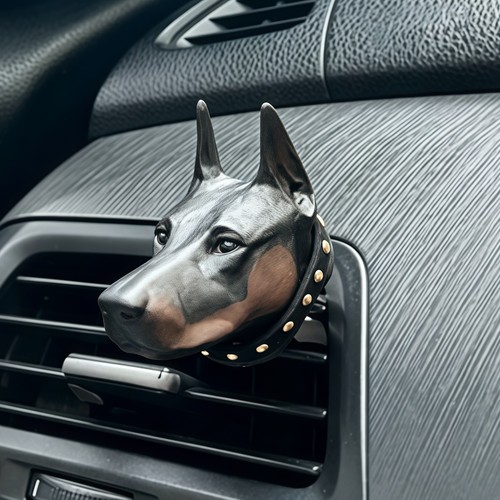 Doberman pinscher car vent - pinscher,