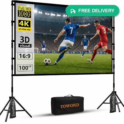 Projector screen and - projector,
