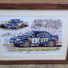 Ltd edition framed print colin - framed,