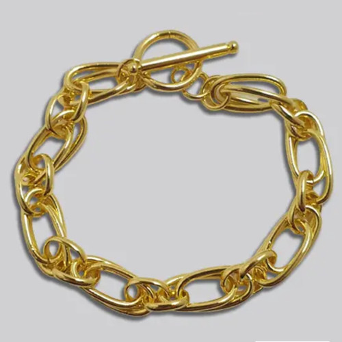 Women double curb linked - women, chain