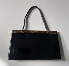 Vintage 50s Black Patent