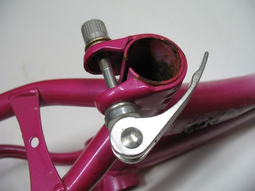 Aluminum silver seat clamp - seat,
