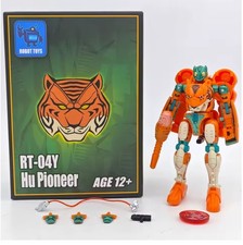 Robot Toys Transformation RT-04Y Hu Pioneer Beast Wars Action Figure Robot Model