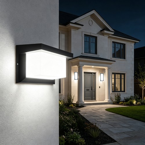 Mains powered wall - wall, light