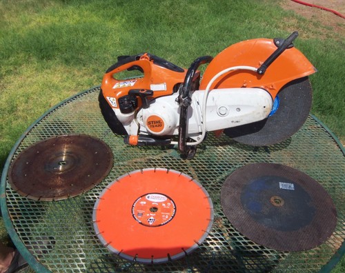 Stihl ts420 14in gas - -,