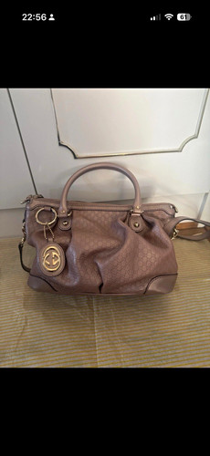 Gucci guccissima taupe leather - guccissima,