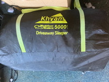 SOLD Khyam 5000 Driveaway Sleeper Awning, only used once, since purchase