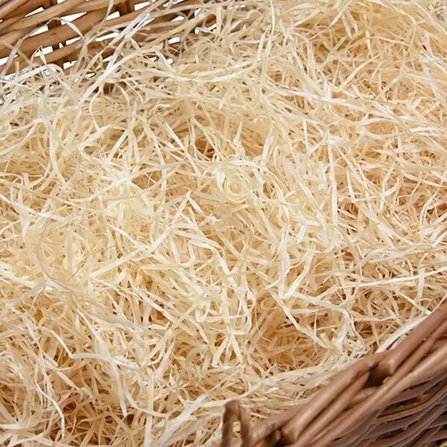 Woodwool packaging hamper - woodwool,