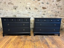 STUNNING STAG CHEST OF DRAWERS X 2 A PAIR OF STAG CHEST OF DRAWERS
