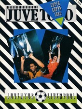 UEFA SUPER CUP 1985 Juventus v Liverpool