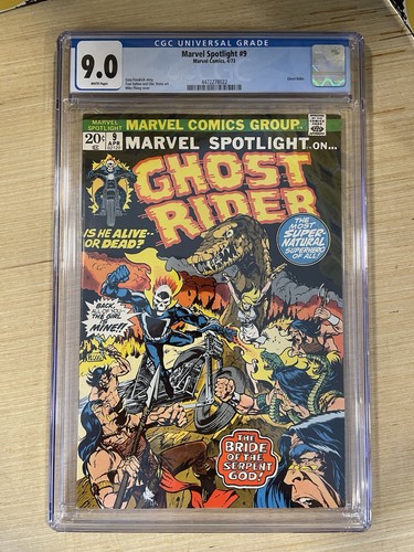 1973 marvel spotlight ghost - marvel,