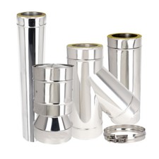 Twin Wall Stainless Flue